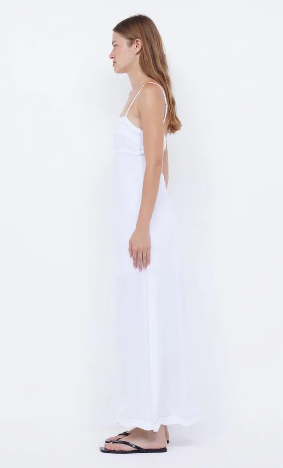 Bec Bridge TALLULAH MAXI DRESS 8211 WHITE Women Maxi Dresses