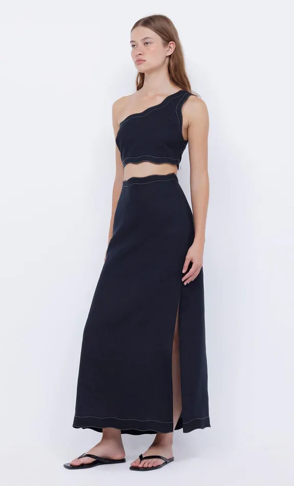 Bec Bridge TALLULAH MAXI SKIRT 8211 BLACKBLACK Women Skirts