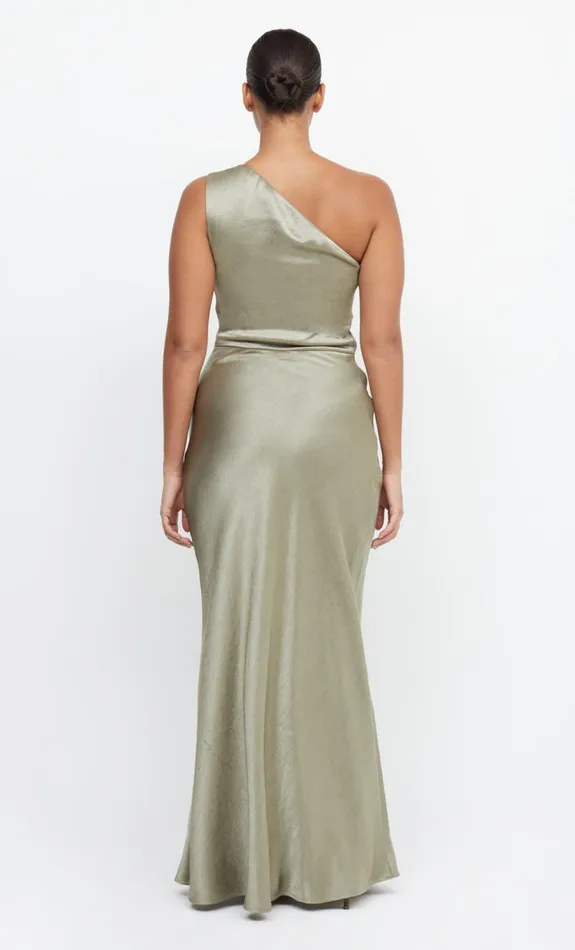 Bec Bridge THE DREAMER ASYM DRESS 8211 SAGE Women Bridesmaid Dresses
