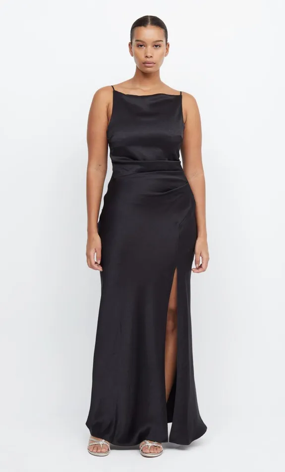 Bec Bridge THE DREAMER MAXI DRESS 8211 BLACK Women Maxi Dresses