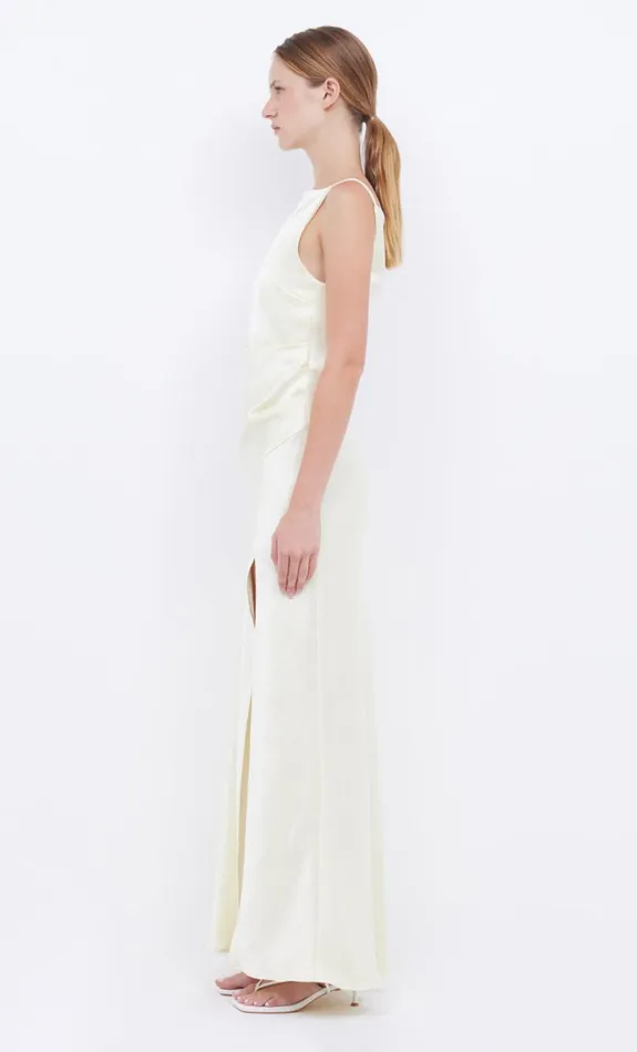 Bec Bridge THE DREAMER MAXI DRESS 8211 ICE YELLOW Women Maxi Dresses