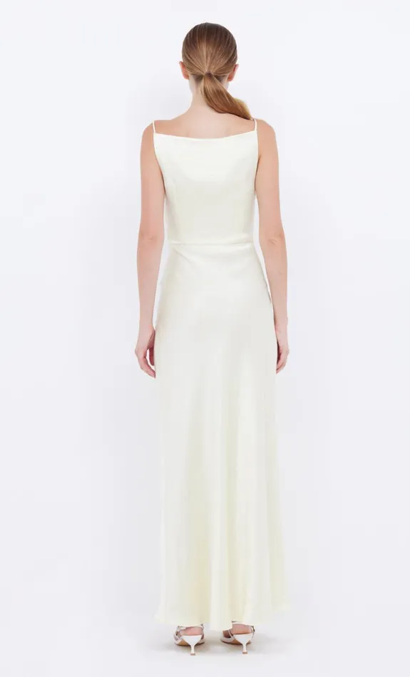 Bec Bridge THE DREAMER MAXI DRESS 8211 ICE YELLOW Women Wedding Guest