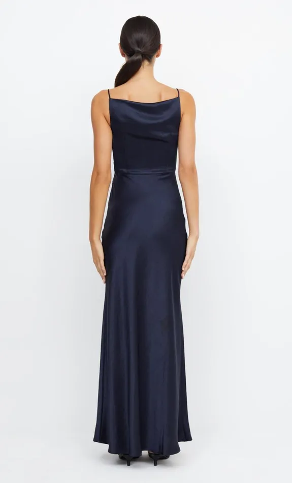 Bec Bridge THE DREAMER MAXI DRESS 8211 INK Women Bridesmaid Dresses
