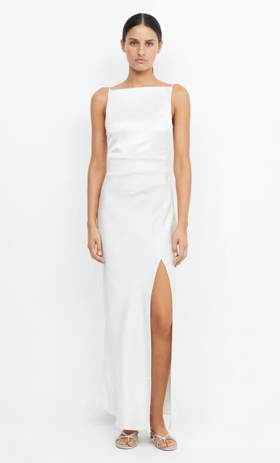 Bec Bridge THE DREAMER MAXI DRESS 8211 IVORY Women Prom Dresses