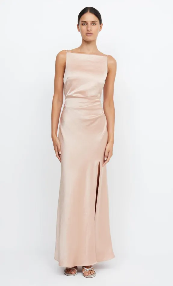 Bec Bridge THE DREAMER MAXI DRESS 8211 ROSE GOLD Women Bridesmaid Dresses