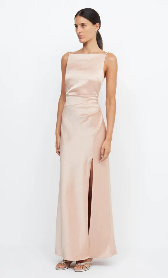 Bec Bridge THE DREAMER MAXI DRESS 8211 ROSE GOLD Women Bridesmaid Dresses