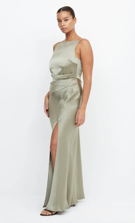 Bec Bridge THE DREAMER MAXI DRESS 8211 SAGE Women Maxi Dresses