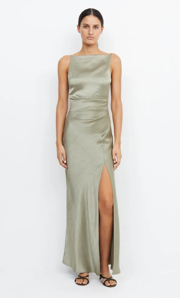 Bec Bridge THE DREAMER MAXI DRESS 8211 SAGE Women Maxi Dresses