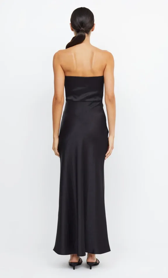 Bec Bridge THE DREAMER STRAPLESS DRESS 8211 BLACK Women Bridesmaid Dresses