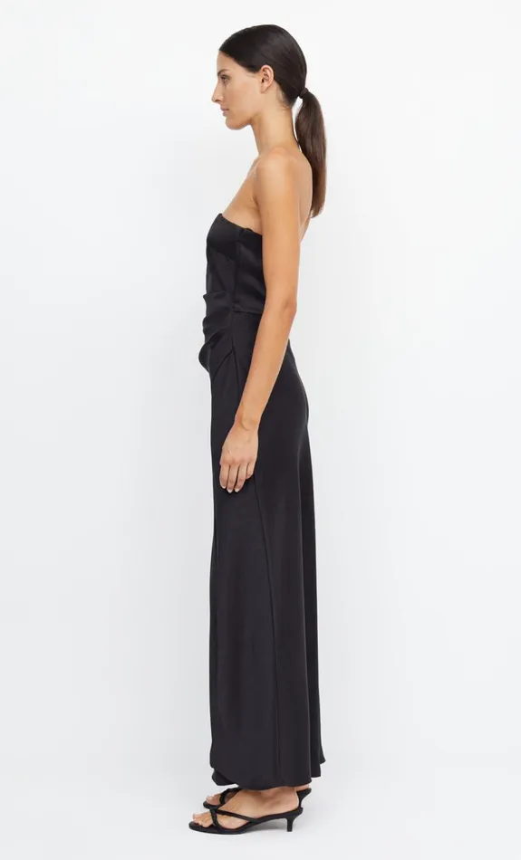 Bec Bridge THE DREAMER STRAPLESS DRESS 8211 BLACK Women Bridesmaid Dresses