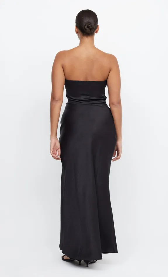 Bec Bridge THE DREAMER STRAPLESS DRESS 8211 BLACK Women Bridesmaid Dresses