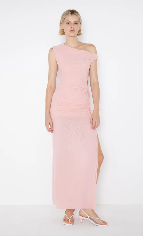Bec Bridge VICTORIA ASYM DRESS 8211 PINK Women Maxi Dresses