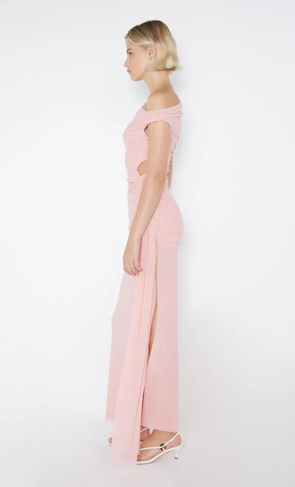 Bec Bridge VICTORIA ASYM DRESS 8211 PINK Women Maxi Dresses