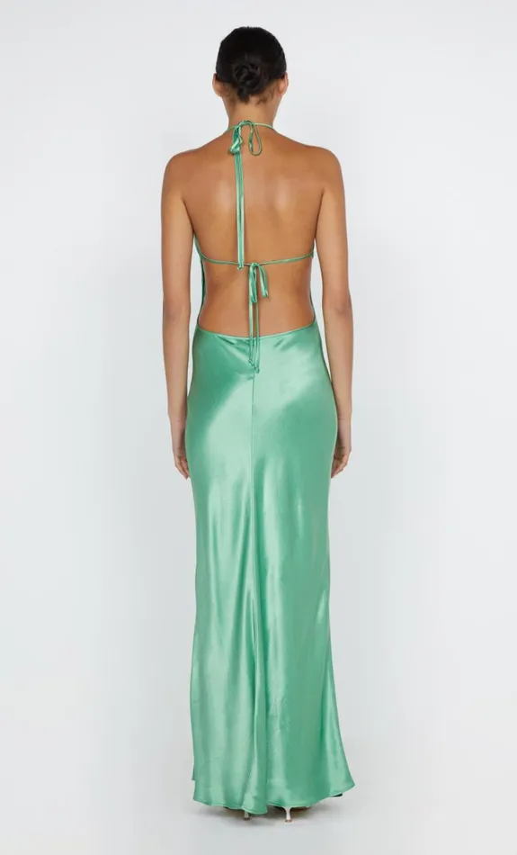 Bec Bridge ZARIAH HALTER DRESS 8211 GREEN APPLE Women Wedding Guest