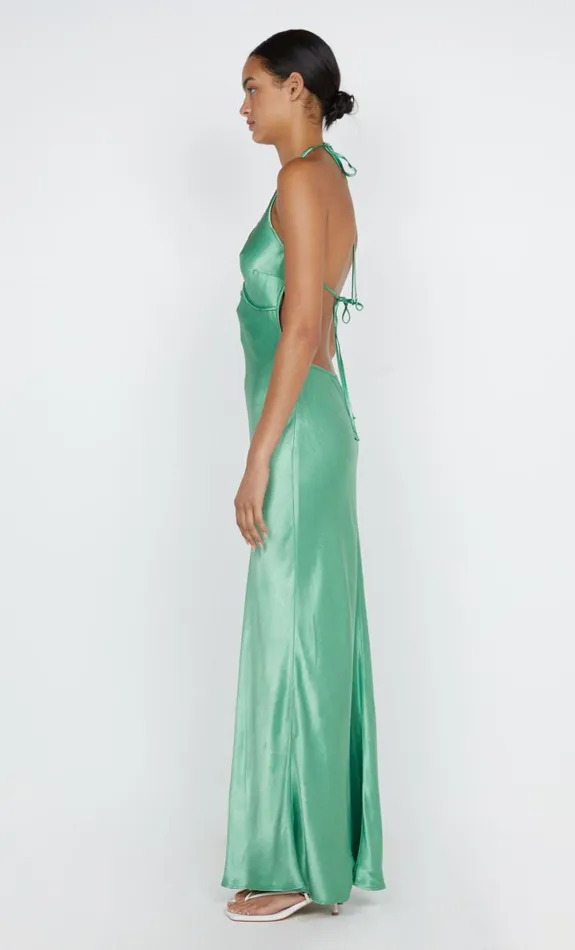 Bec Bridge ZARIAH HALTER DRESS 8211 GREEN APPLE Women Wedding Guest