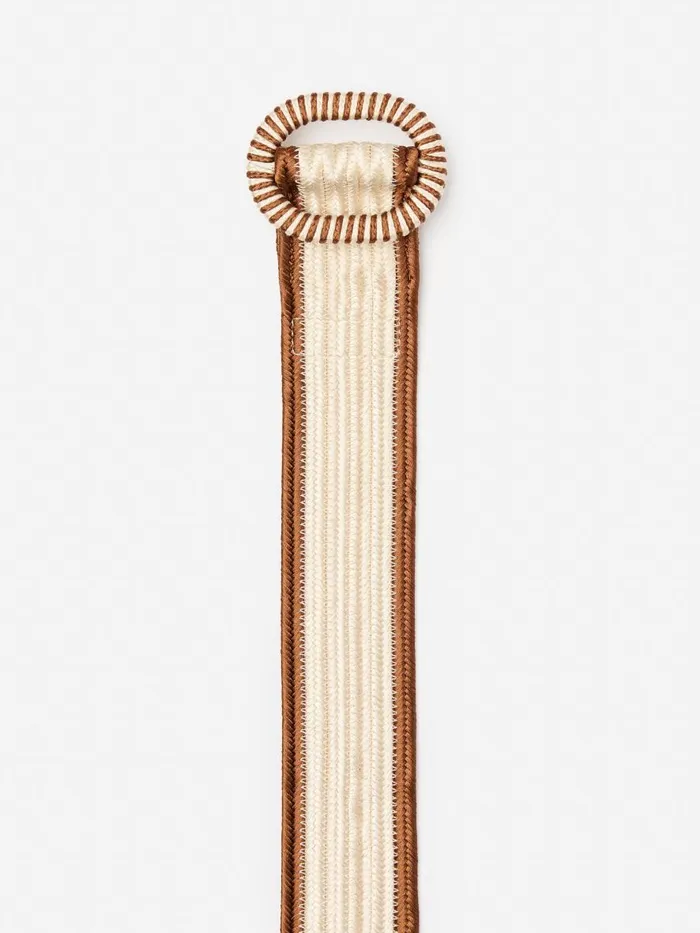 Belts Women JMcLaughlin Ojai Belt Creambrown Belts Women JMcLaughlin Ojai Belt Creambrown