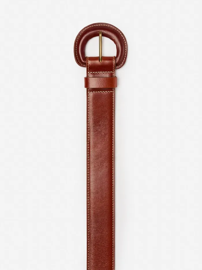 Belts Women JMcLaughlin Sedona Leather Belt Dark Vachetta Belts Women JMcLaughlin Sedona Leather Belt Dark Vachetta