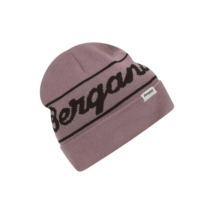 Bergans Of Norway Beanies And Caps Bergans Logo Beanie Lilac Chalk 8211 Women Bergans Of Norway Beanies And Caps Bergans Logo Beanie Lilac Chalk 8211 Women