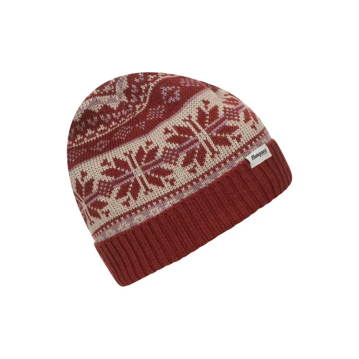 Bergans Of Norway Beanies And Caps Jacquard Beanie Chianti Red Lilac Chalk 8211 Men Bergans Of Norway Beanies And Caps Jacquard Beanie Chianti Red Lilac Chalk 8211 Men