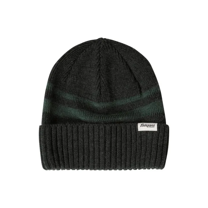 Bergans Of Norway Beanies And Caps Striped V2 Beanie Duke Green 8211 Men