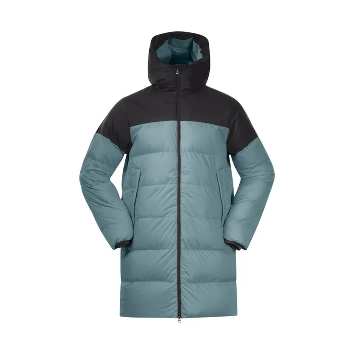 Bergans Of Norway Coats And Parkas Oslo Urban Down Parka Grey Sage Black 8211 Men