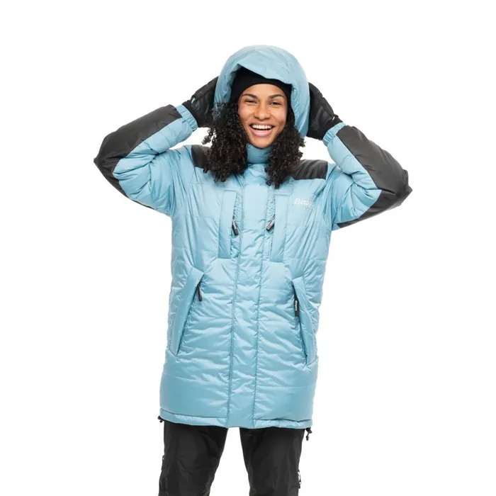 Bergans Of Norway Down Jackets Expedition Down Unisex Parka Arctic Ocean Blue Black 8211 Men