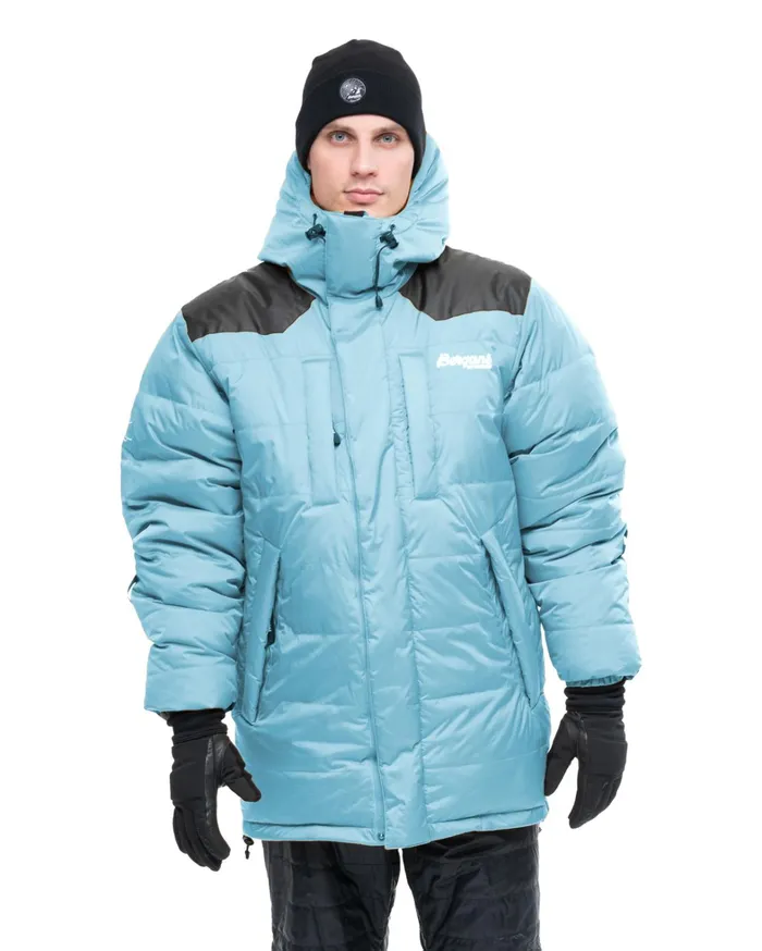 Bergans Of Norway Down Jackets Expedition Down Unisex Parka Arctic Ocean Blue Black 8211 Women