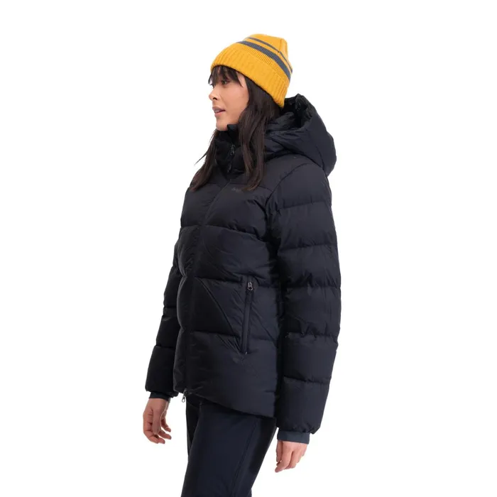 Bergans Of Norway Down Jackets Lava Warm Down Jacket WHood Black 8211 Women