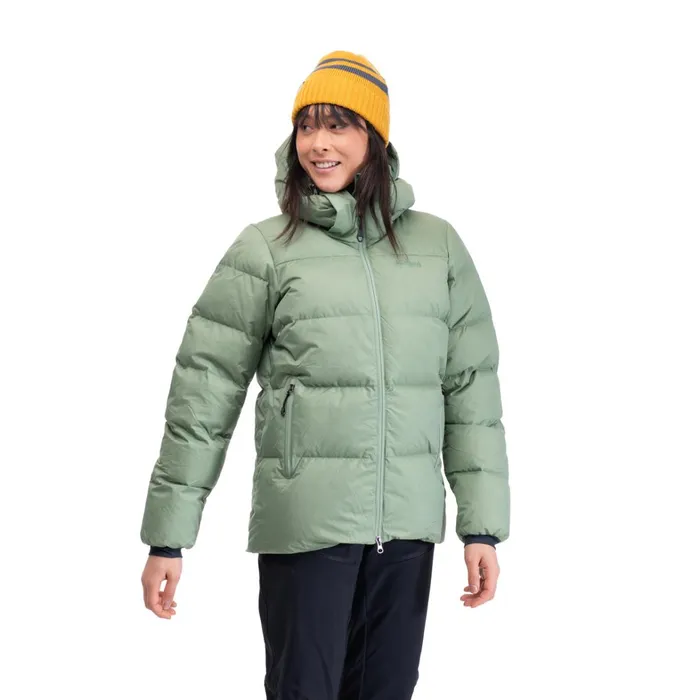 Bergans Of Norway Down Jackets Lava Warm Down Jacket WHood Jade Green 8211 Women