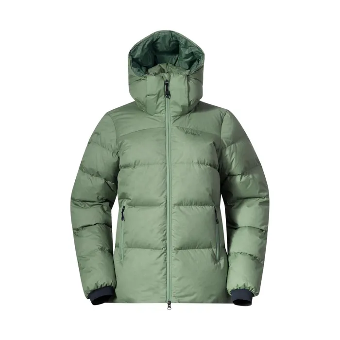 Bergans Of Norway Down Jackets Lava Warm Down Jacket WHood Jade Green 8211 Women