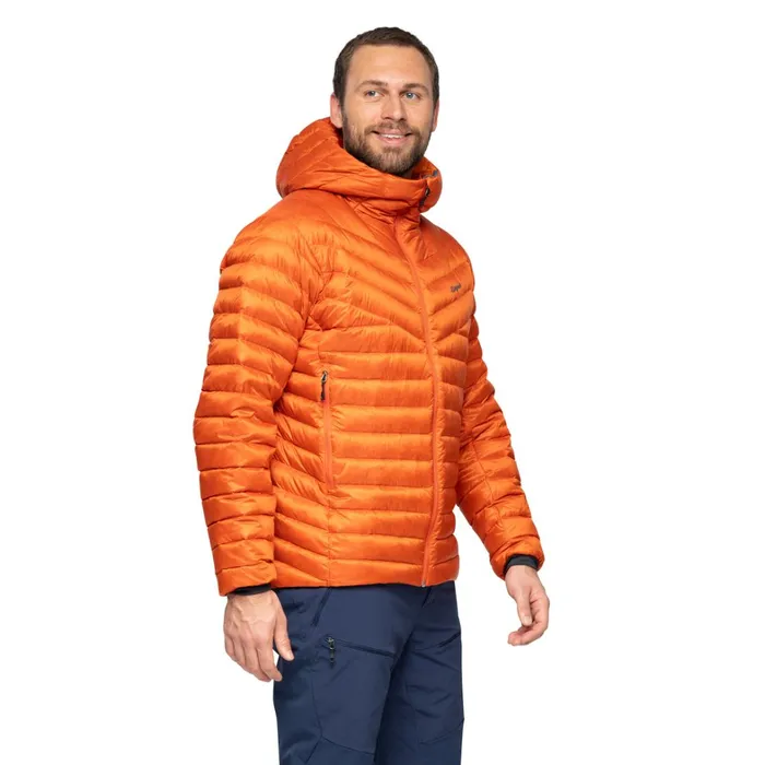 Bergans Of Norway Down Jackets Rabot Light Down Jacket Hood Lava 8211 Men