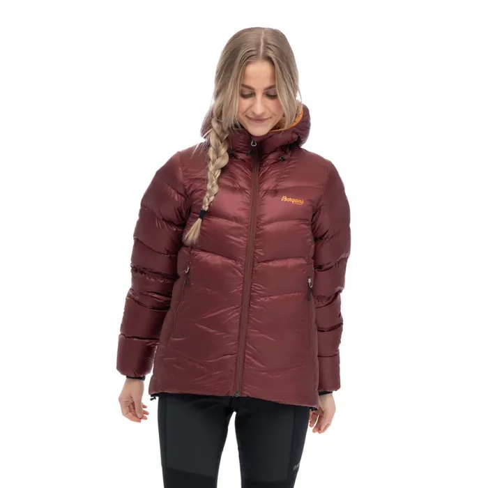 Bergans Of Norway Down Jackets Senja Down W Jacket Amarone Red 8211 Women