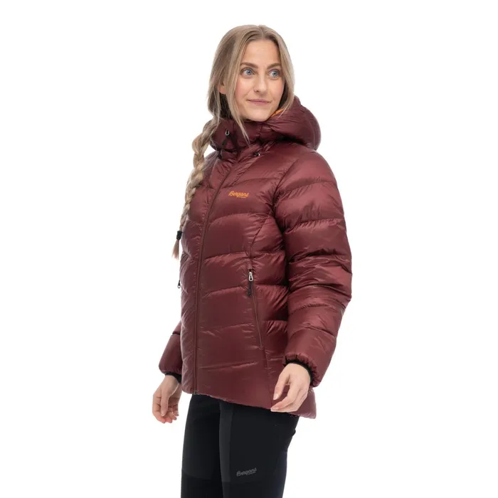 Bergans Of Norway Down Jackets Senja Down W Jacket Amarone Red 8211 Women