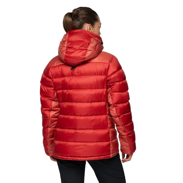 Bergans Of Norway Down Jackets Vaagaa Allround Down Jacket Rusty Dust Crimson Red 8211 Women