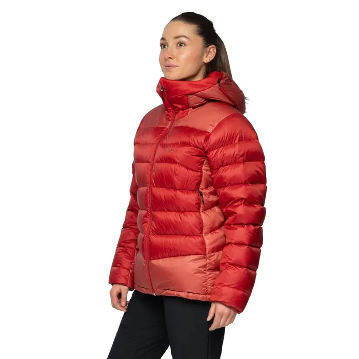 Bergans Of Norway Down Jackets Vaagaa Allround Down Jacket Rusty Dust Crimson Red 8211 Women