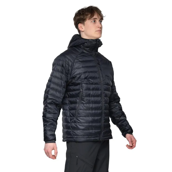 Bergans Of Norway Down Jackets Vaagaa Light Down Jacket Hood Black 8211 Men