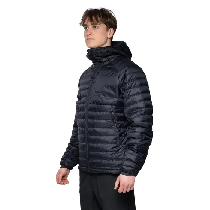 Bergans Of Norway Down Jackets Vaagaa Light Down Jacket Hood Black 8211 Men
