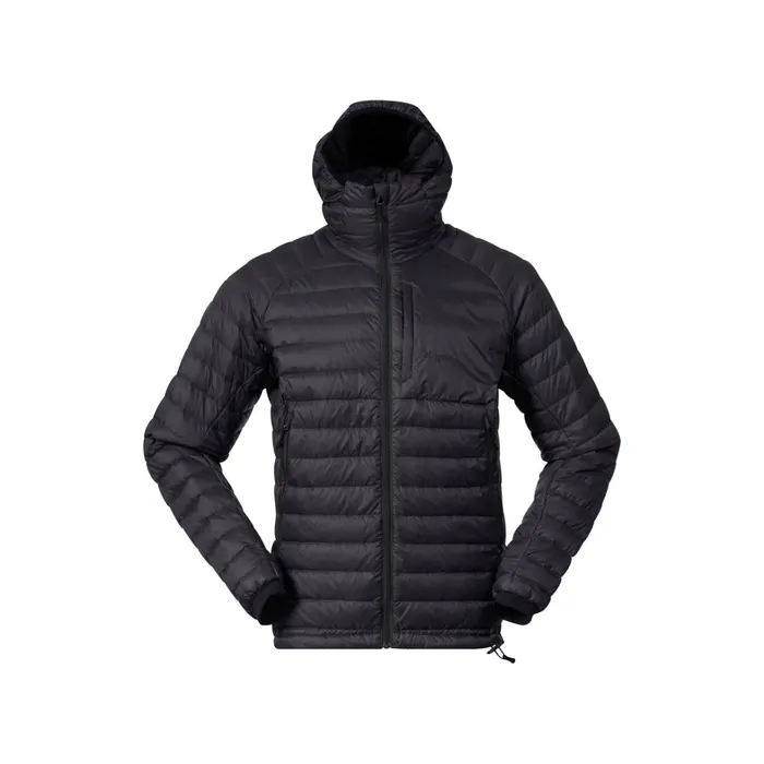 Bergans Of Norway Down Jackets Vaagaa Light Down Jacket Hood Black 8211 Men