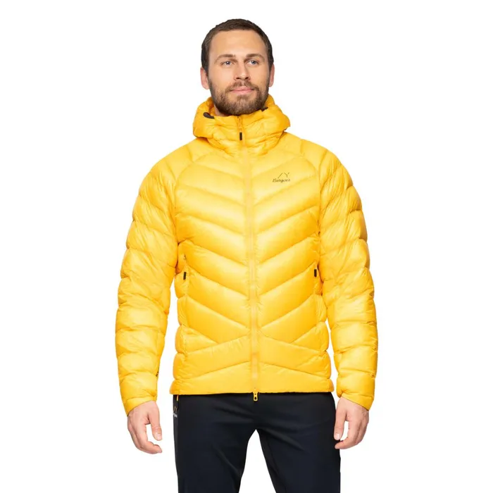 Bergans Of Norway Down Jackets Y Lightline Weightless Down Jacket Hood Mango Yellow 8211 Men Bergans Of Norway Down Jackets Y Lightline Weightless Down Jacket Hood Mango Yellow 8211 Men