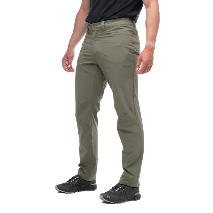 Bergans Of Norway Everyday Pants Vandre Light Softshell Pants Greenmud 8211 Men