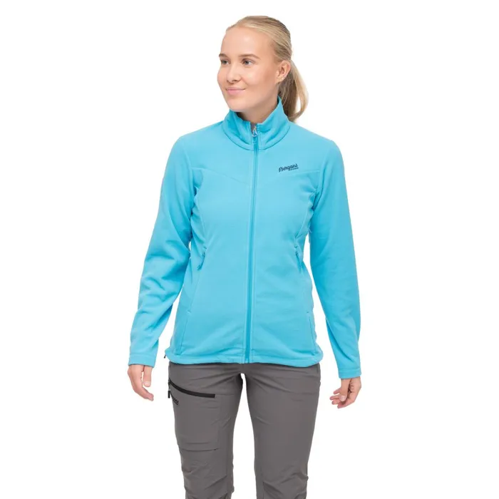 Bergans Of Norway Fleece Finnsnes Fleece W Jacket Aqua Lagoon 8211 Women