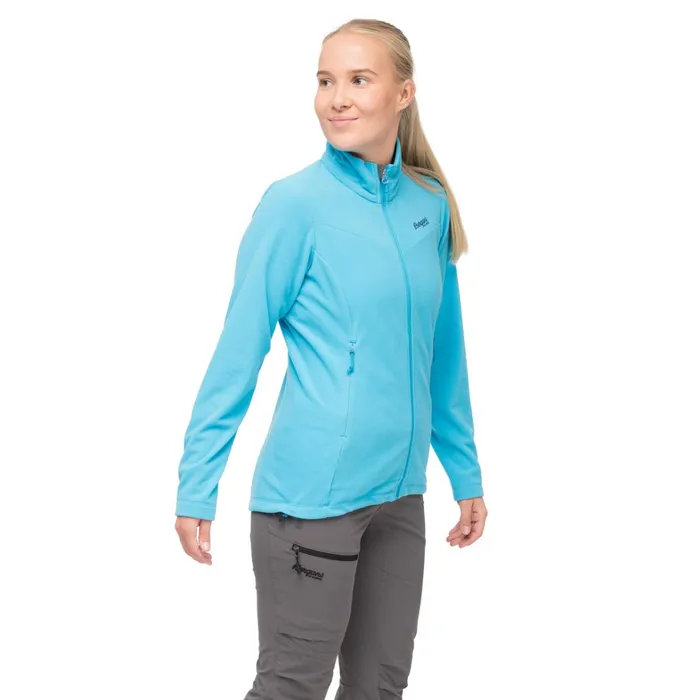 Bergans Of Norway Fleece Finnsnes Fleece W Jacket Aqua Lagoon 8211 Women