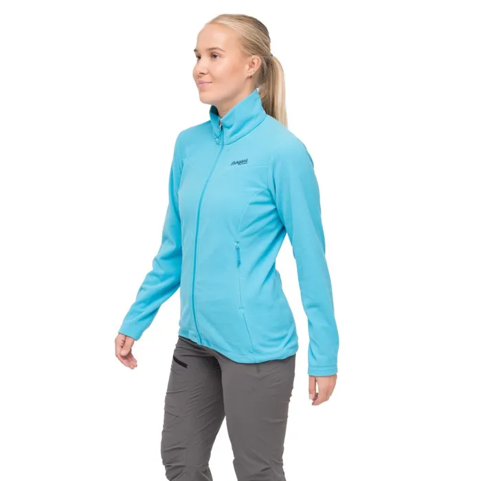 Bergans Of Norway Fleece Finnsnes Fleece W Jacket Aqua Lagoon 8211 Women