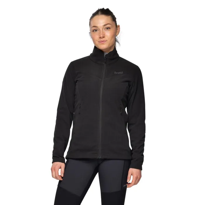 Bergans Of Norway Fleece Finnsnes Fleece W Jacket Black 8211 Women
