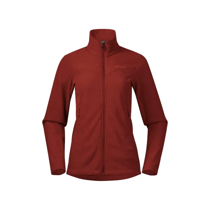Bergans Of Norway Fleece Finnsnes Fleece W Jacket Chianti Red 8211 Women