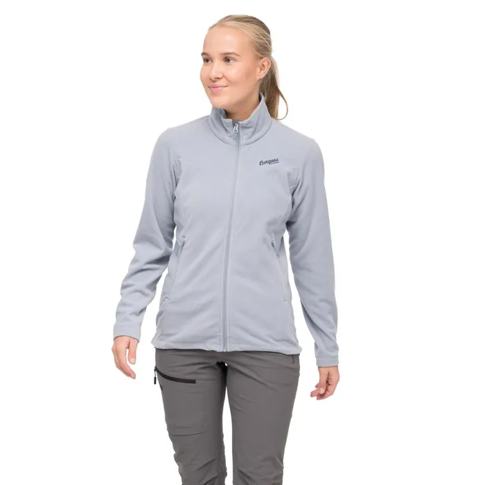 Bergans Of Norway Fleece Finnsnes Fleece W Jacket Husky Blue 8211 Women