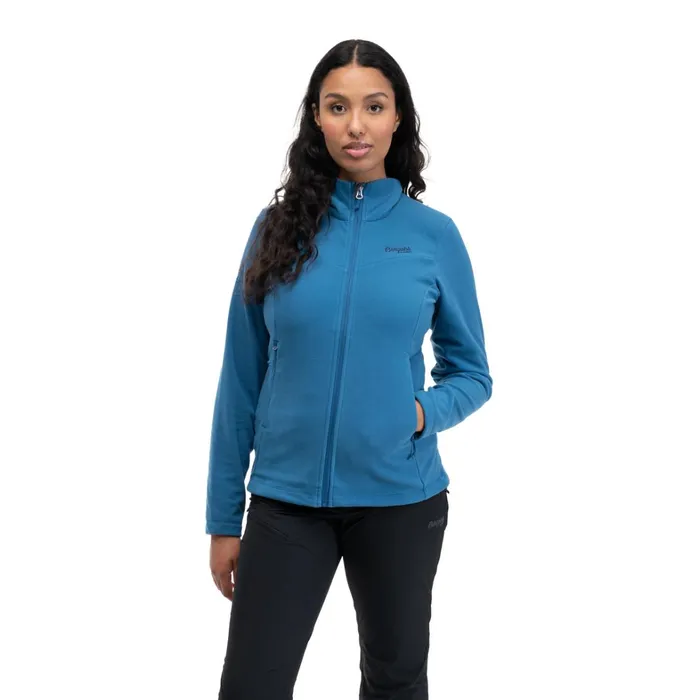 Bergans Of Norway Fleece Finnsnes Fleece W Jacket North Sea Blue 8211 Women