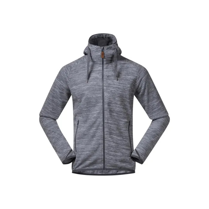 Bergans Of Norway Fleece Hareid Fleece Jacket Aluminium 8211 Men
