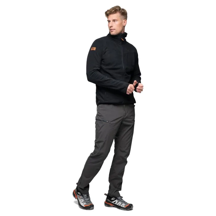 Bergans Of Norway Fleece Hareid Fleece Jacket Nohood Black 8211 Men