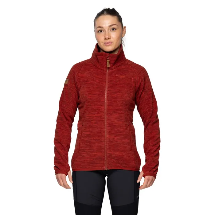 Bergans Of Norway Fleece Hareid Fleece W Jacket Nohood Chianti Red 8211 Women Bergans Of Norway Fleece Hareid Fleece W Jacket Nohood Chianti Red 8211 Women